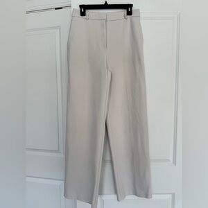 Babaton Cream High-Waisted Pants
